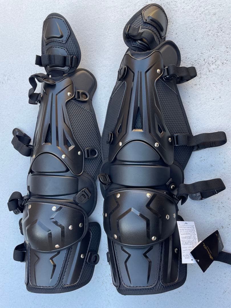 Mizuno ブラック レガース Mサイズ