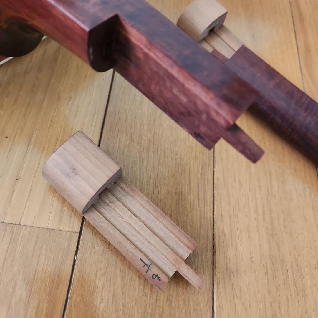 三味線　本体とコンパクトケース　長唄