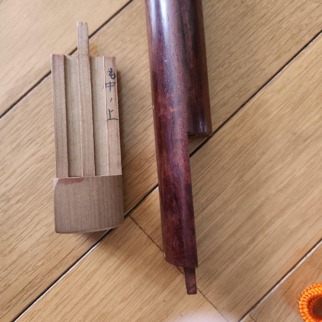 三味線　本体とコンパクトケース　長唄