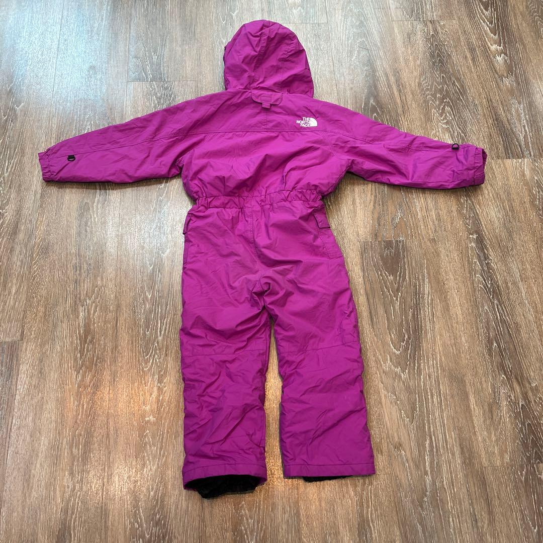 ノースフェイス　つなぎ　120 110 美品　スキーウェア　外遊び　女の子