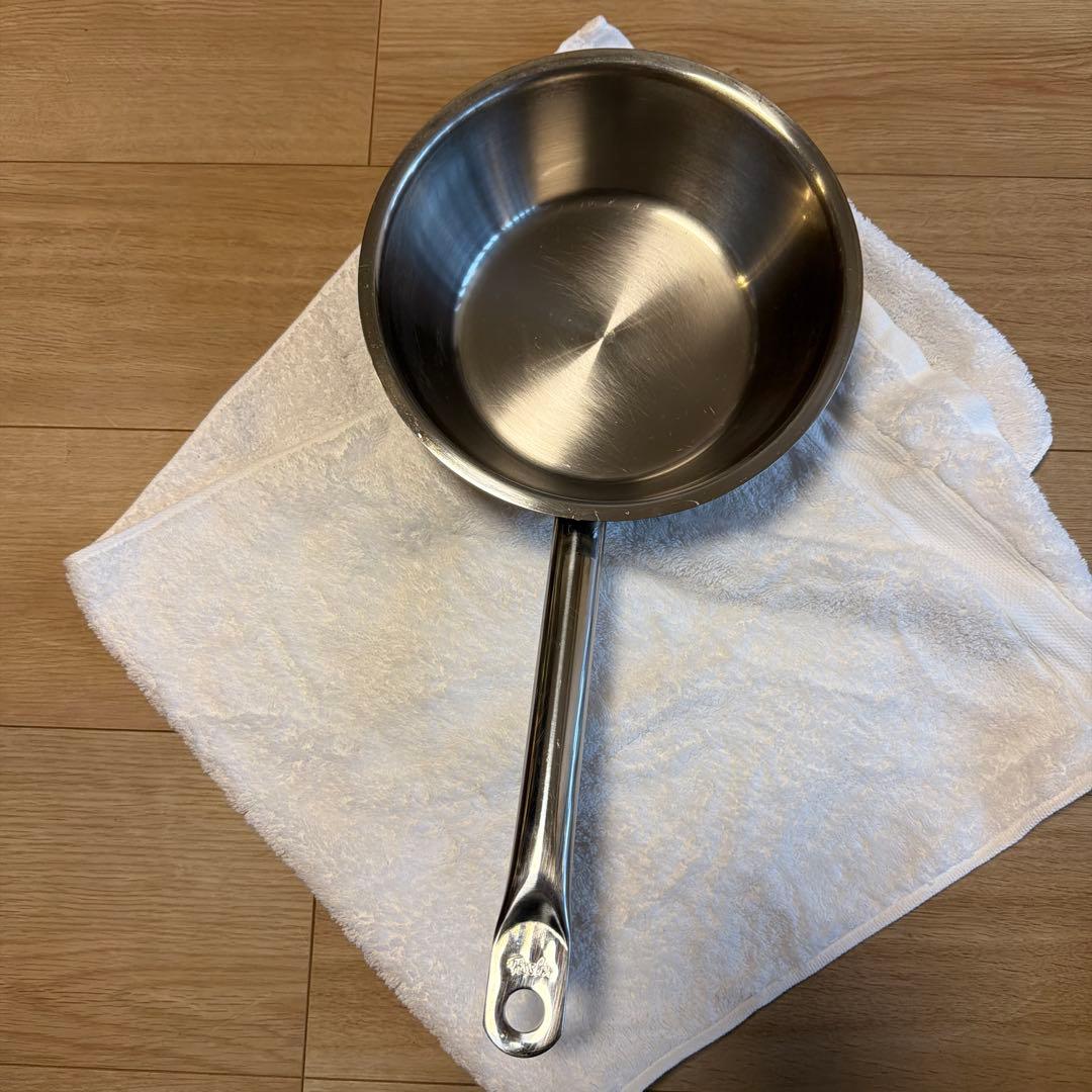 Fissler ステンレススチール 片手鍋 20センチ