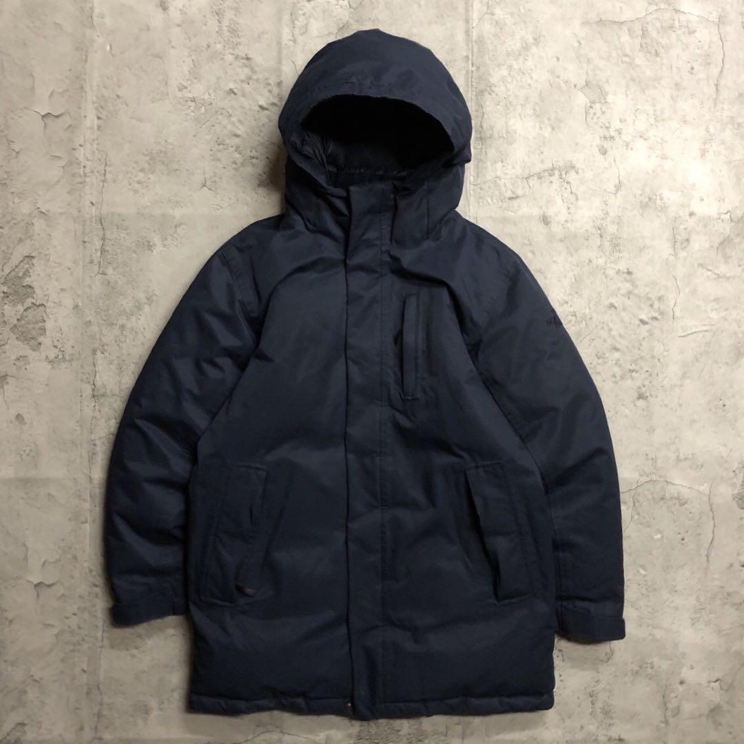 ノースフェイス/ダウンジャケット/ネイビー/モッズコート/コート/M