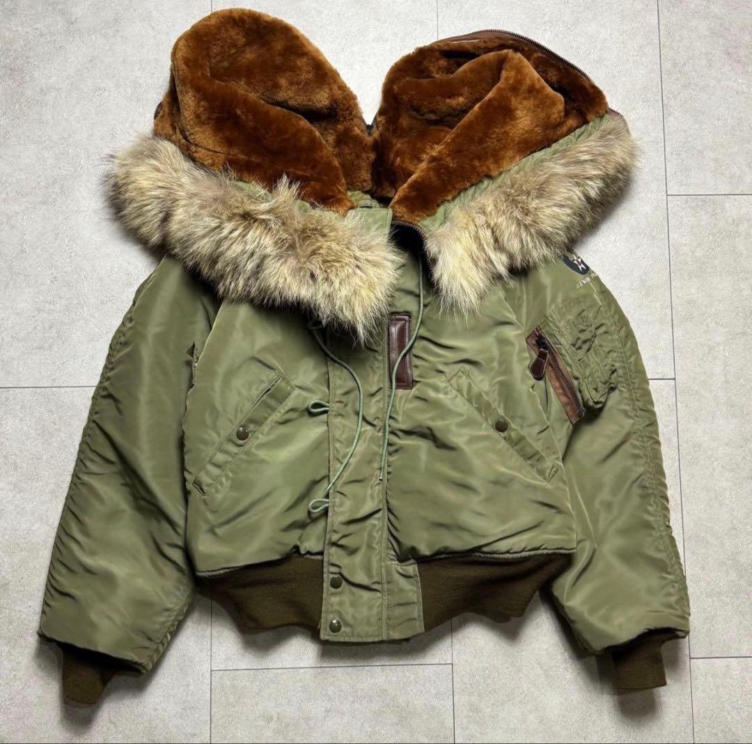 Buzz Rickson's バズリクソンズ N-2 ファー ジャケット