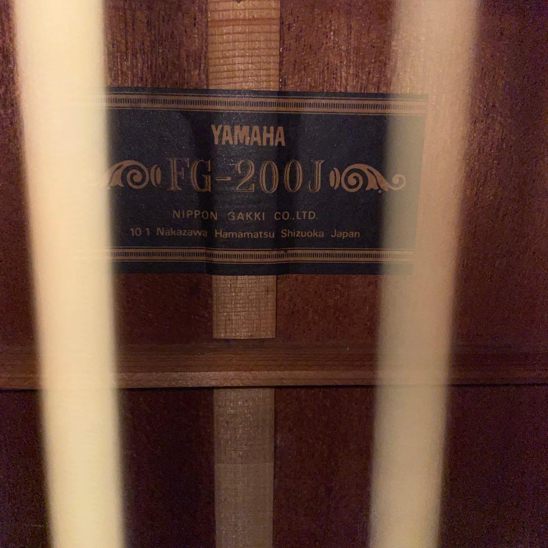 激鈴鳴り！　Yamaha FG-200J ブラックラベル　ジャパンビンテージ