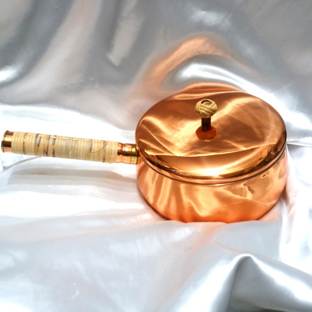 キングカパー　純銅　ハープラインシリーズ　銅鍋　1.8ℓ 兼芝　レトロ 天ぷら