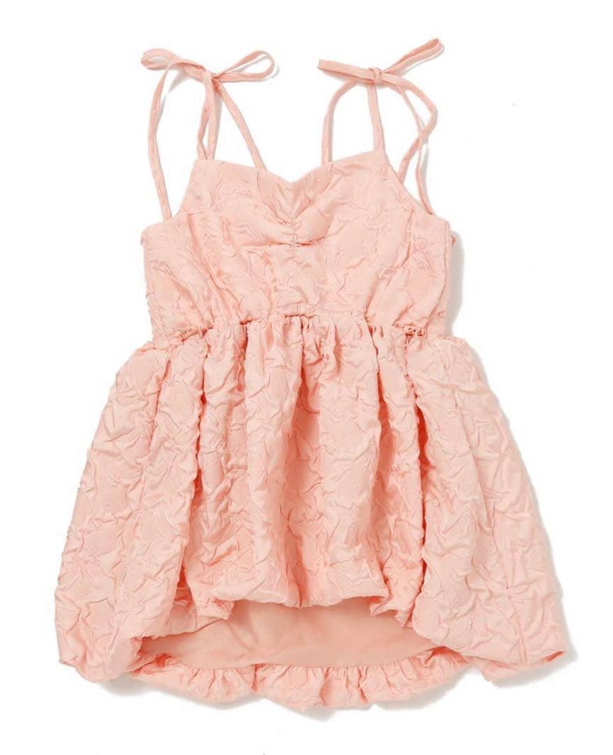 POPPY バルーンキャミチュニック　ピンク　ポピー　あさぎーにょ