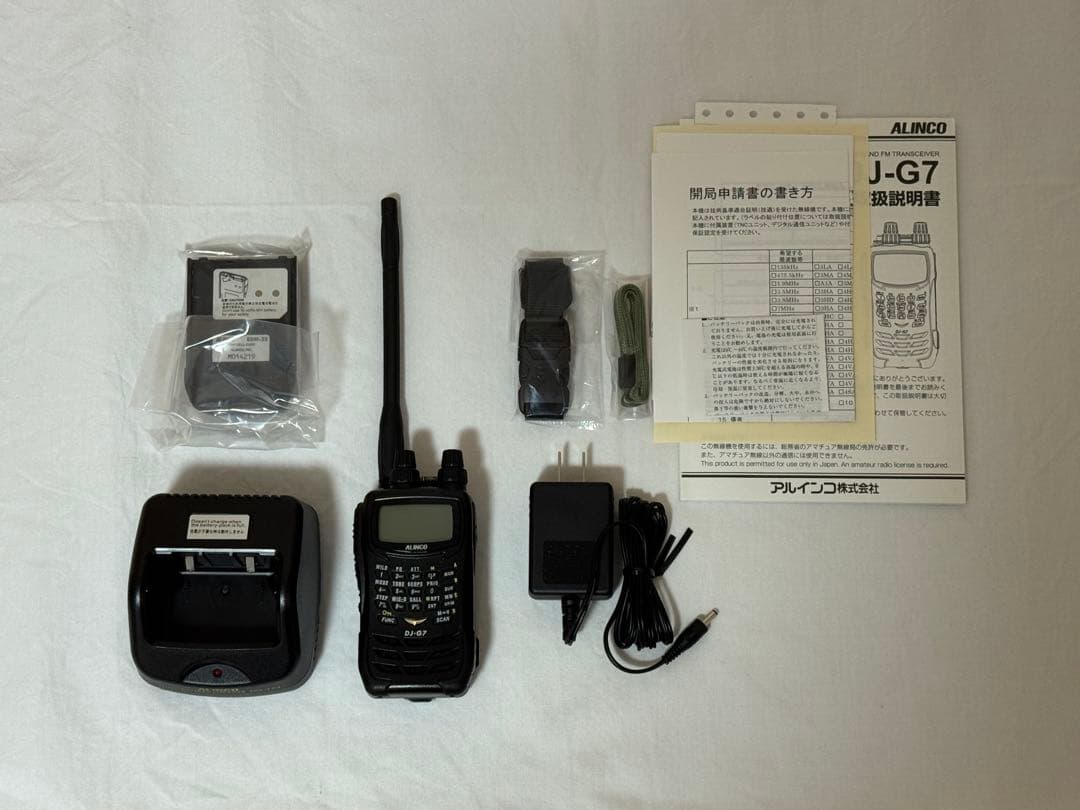 ほぼ未使用 ALINCO DJ-G7 アマチュア無線機