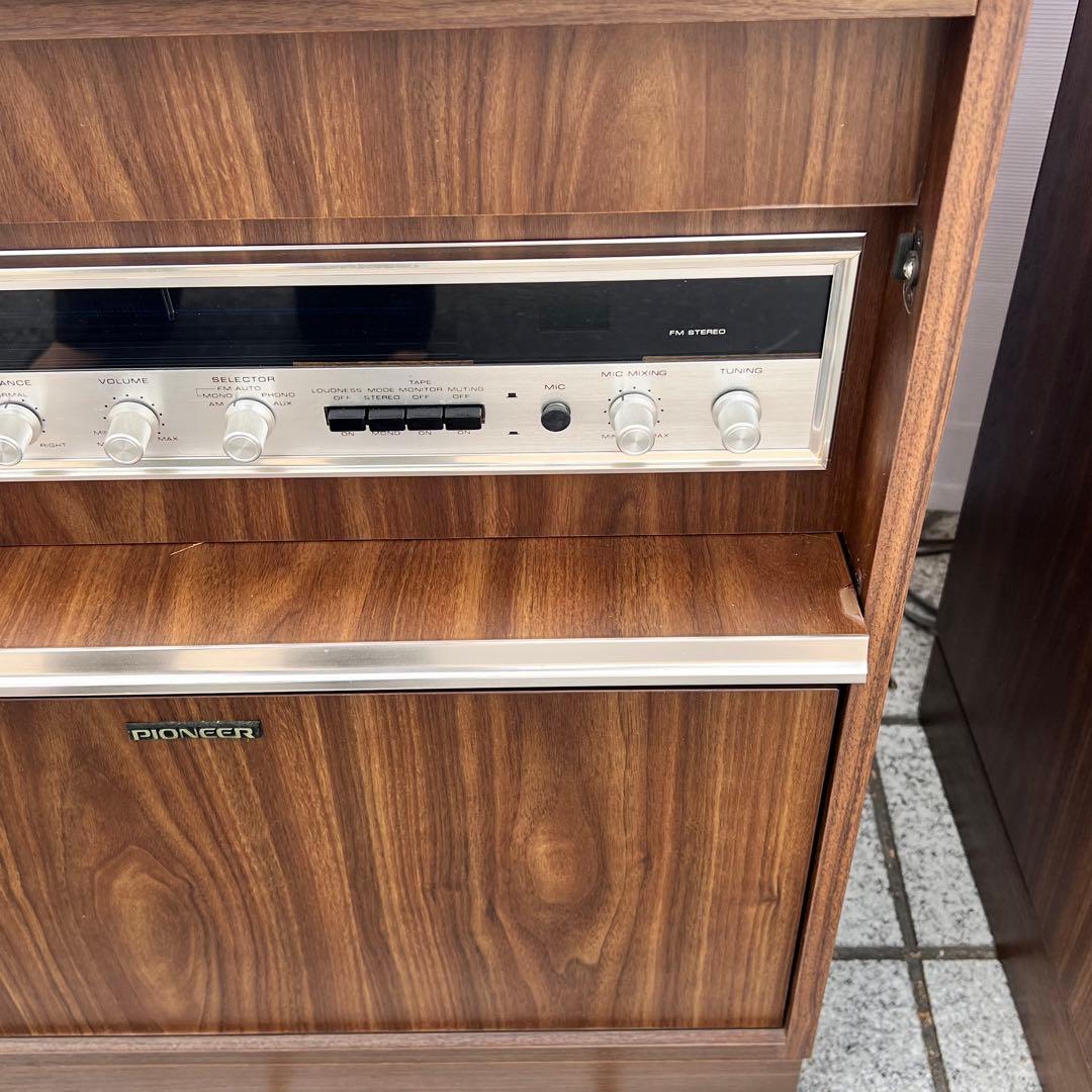 Pioneer S-88 アンプ レコード リモコン無し　年代物 本体　家電