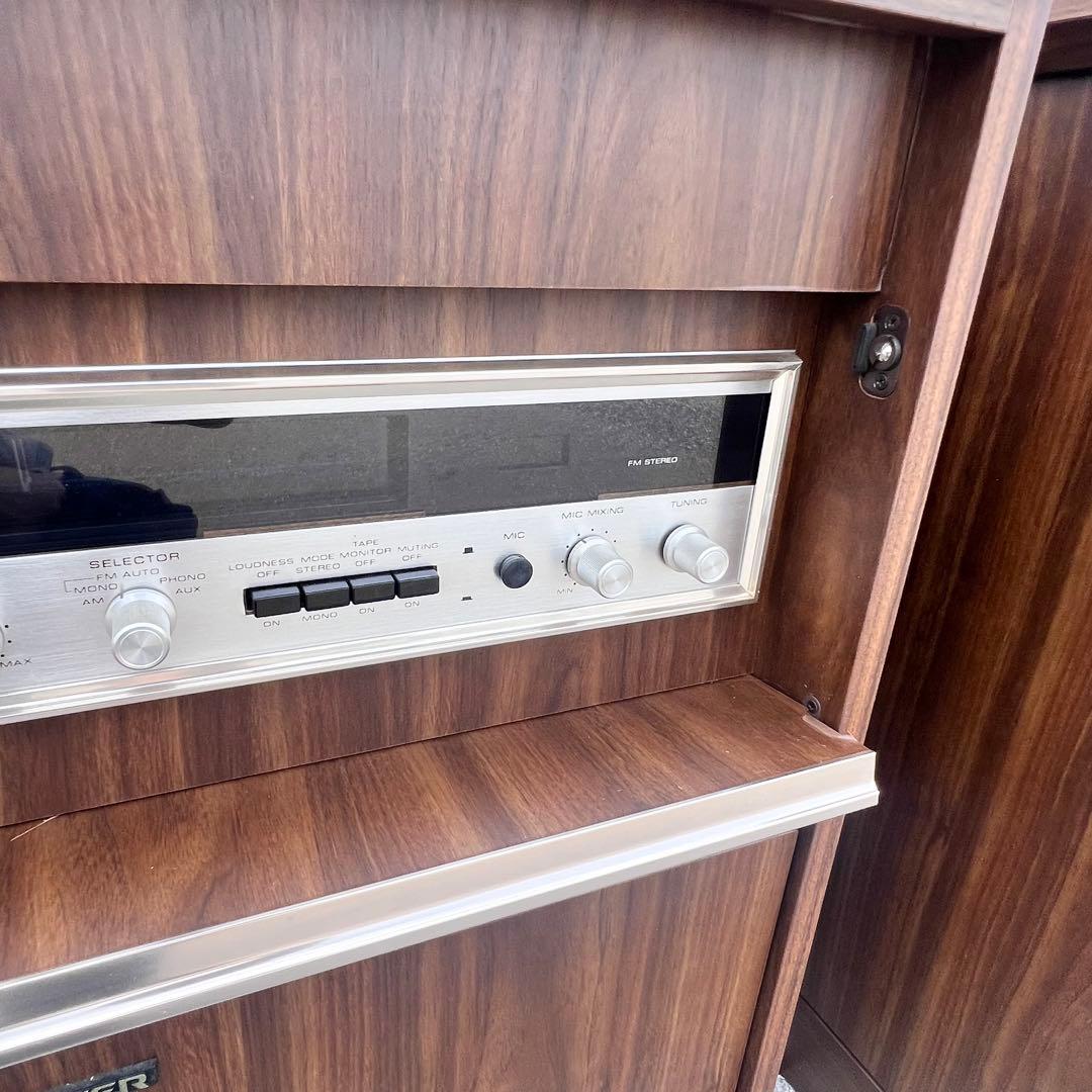 Pioneer S-88 アンプ レコード リモコン無し　年代物 本体　家電