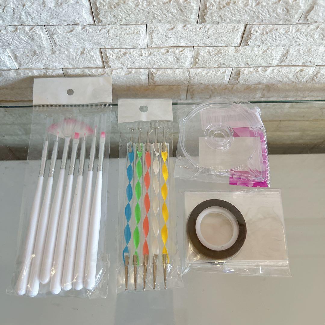 ネイル用品 まとめ売り UV/LEDライト ネイルファイル ネイルブラシ