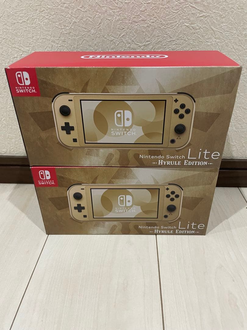 2個セット 新品 Switch Lite スイッチライト ハイラル ゼル