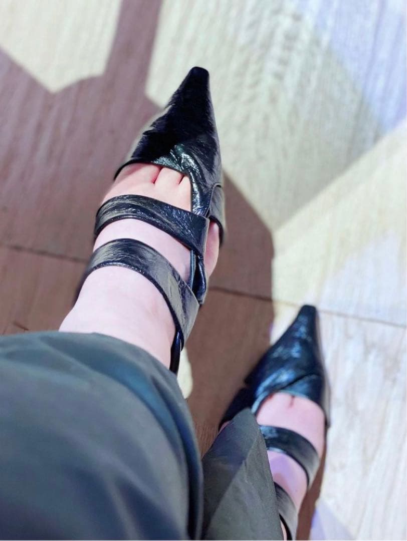 BOTTEGA VENETA ボッテガヴェネタ ミュール　パンプス　ブラック