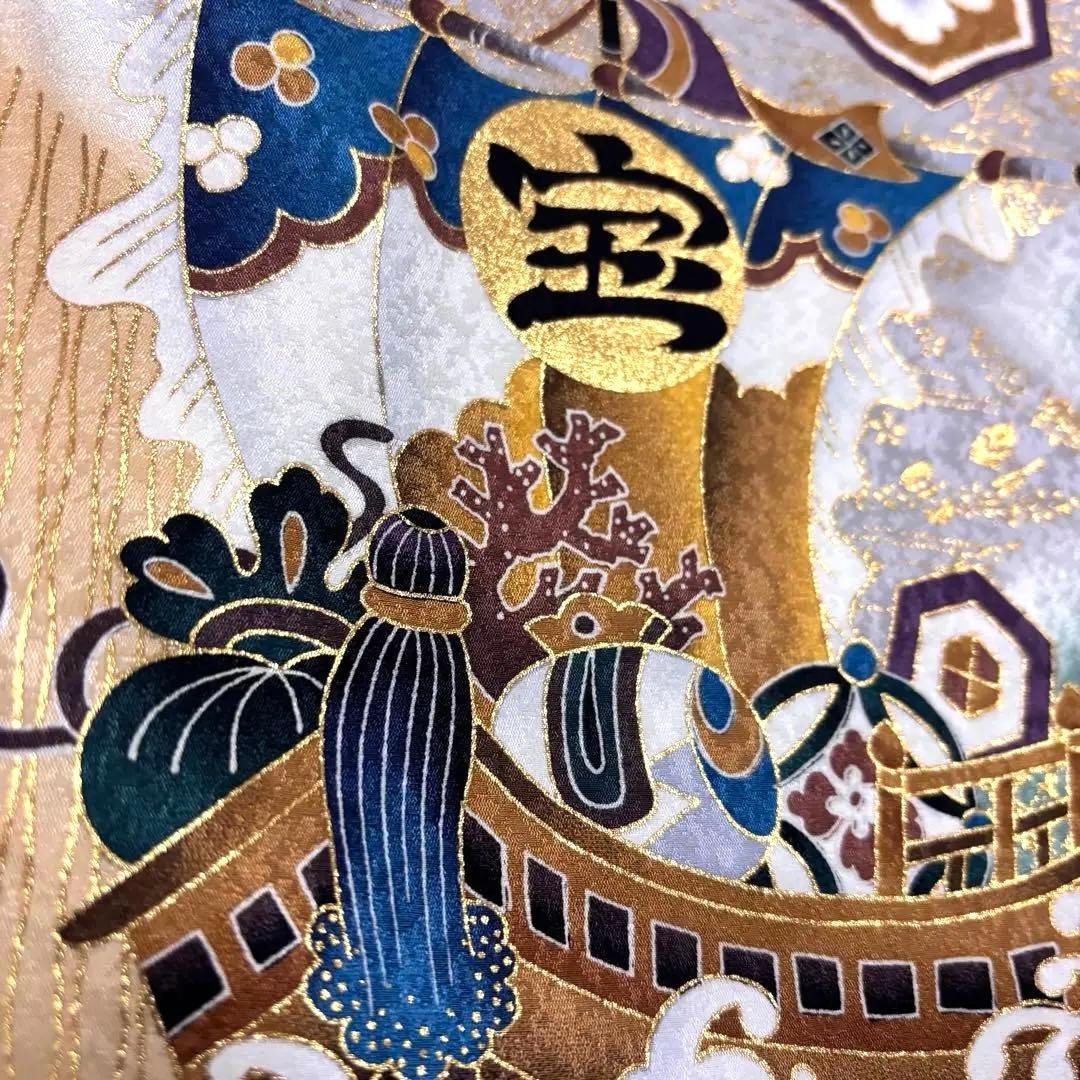 《新品未使用》正絹 お宮参り 産着 京友禅多色ぼかし 祝着/襦袢　新品たとう紙付