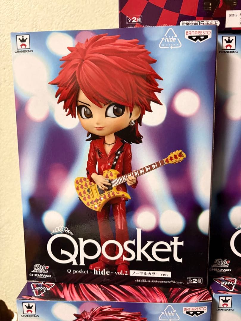 hideフィギュア　Q-posket 16個
