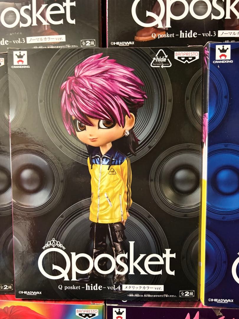 hideフィギュア　Q-posket 16個