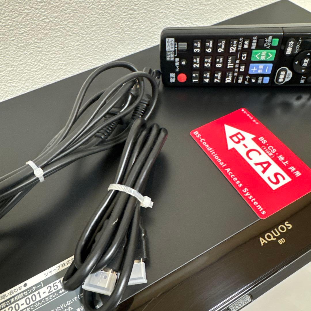 SHARP AQUOS ブルーレイレコーダー 320GB 3D対応 HDMI付き