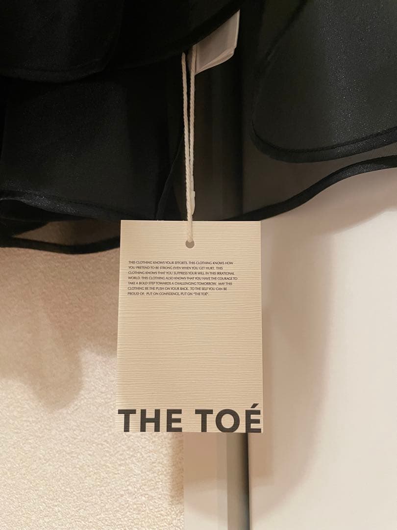thetoe THETOE ♡Bellevue Dress 新品未使用 ブラック