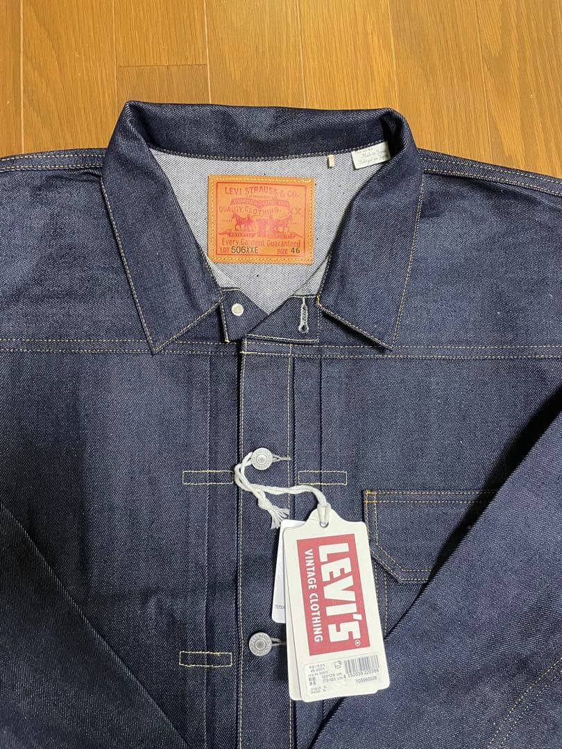 新品未使用　Levi's 1936 TYPE I 506XXE 46 Ｔバック