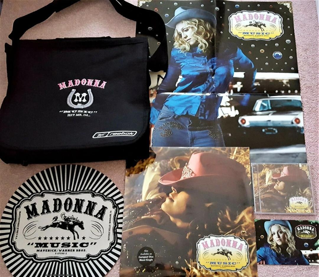 MADONNA　マドンナ　MUSIC　貴重 レコードバッグ セット