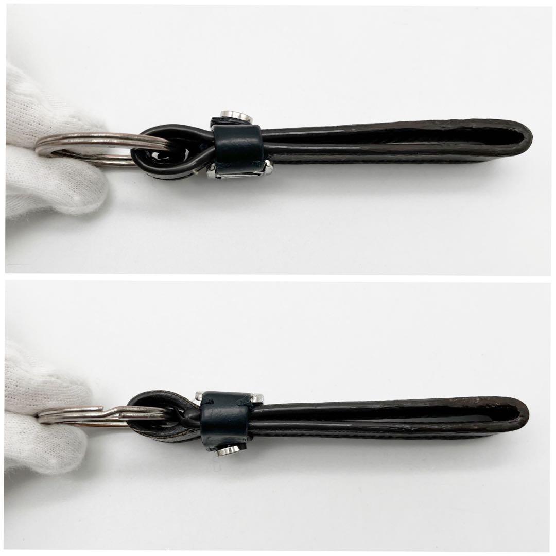 ルイヴィトン モノグラム×レザー LVドラゴンヌ キーリング キーホルダー