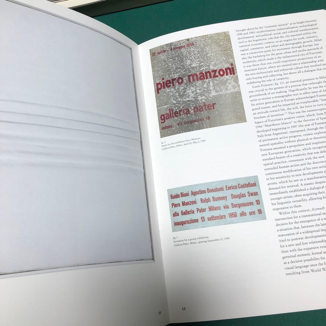 MANZONI: AZIMUT マンゾーニ 作品集