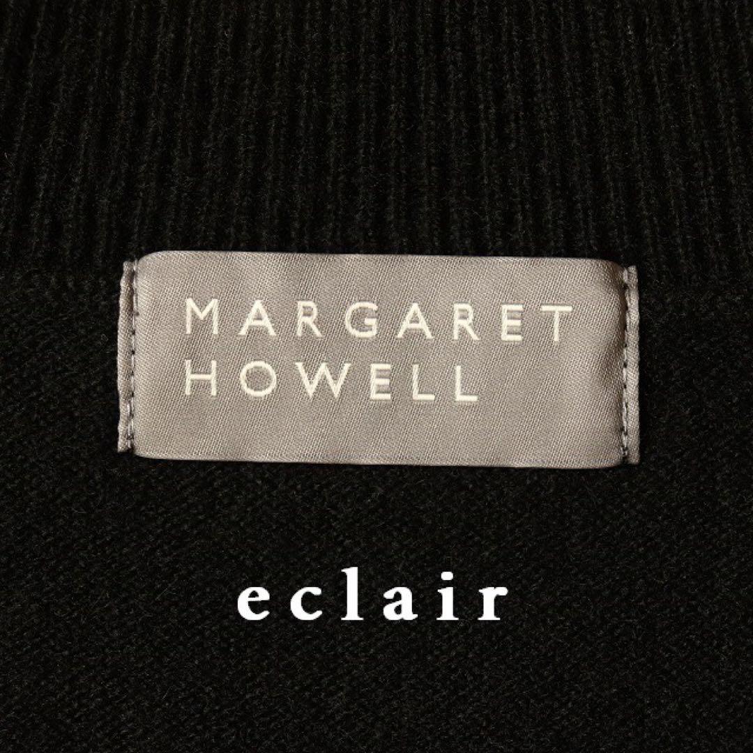 2023 新型 マーガレットハウエル ウールカシミヤ モックネック ニットベスト