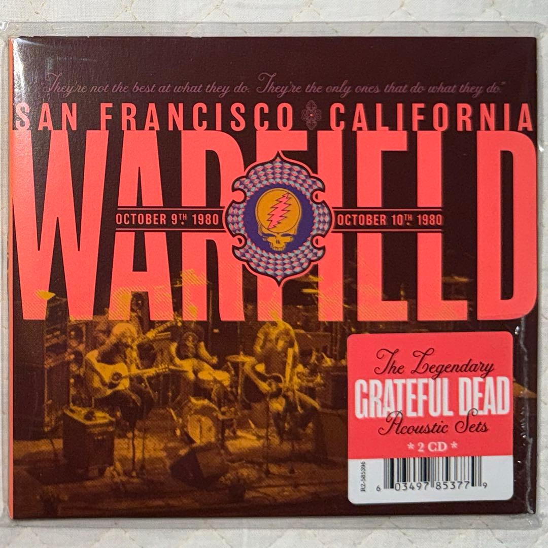 2CD！GRATEFUL DEAD / WARFIELD 2 Days 1980