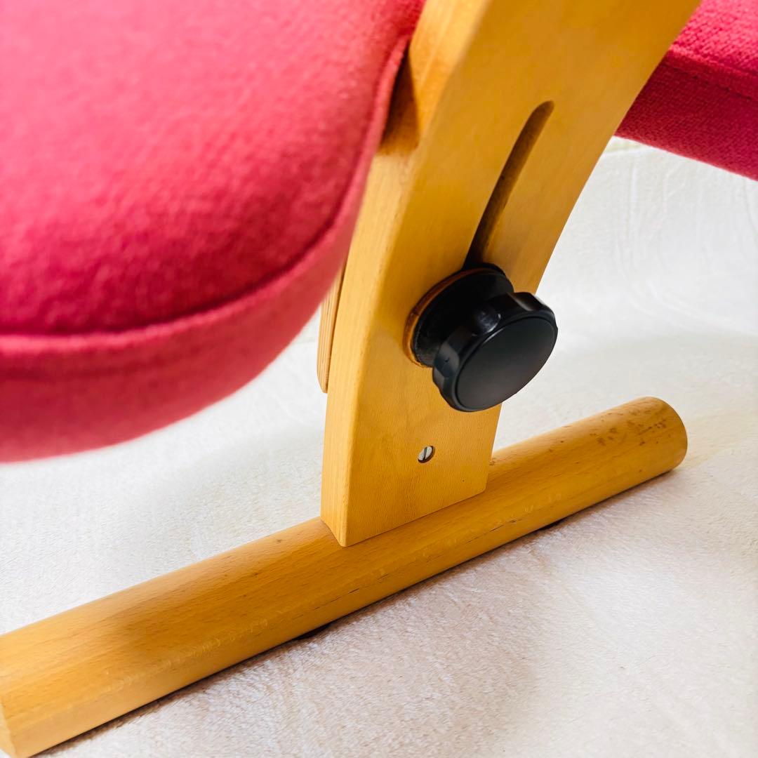 【美品】リボ社 サカモトハウス バランスチェア バランスイージー ピンク