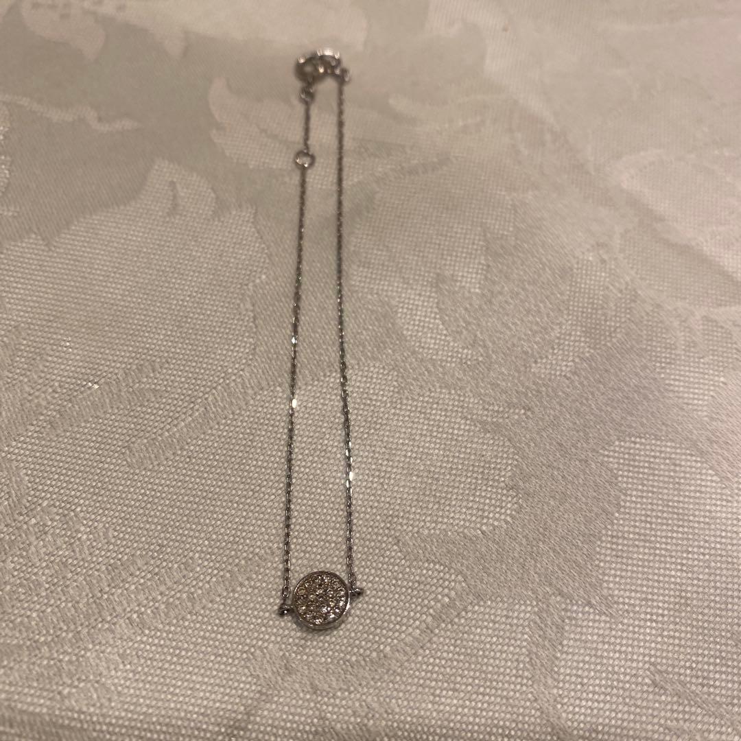 COCOSHNIK ブレスレット　ホワイトゴールド