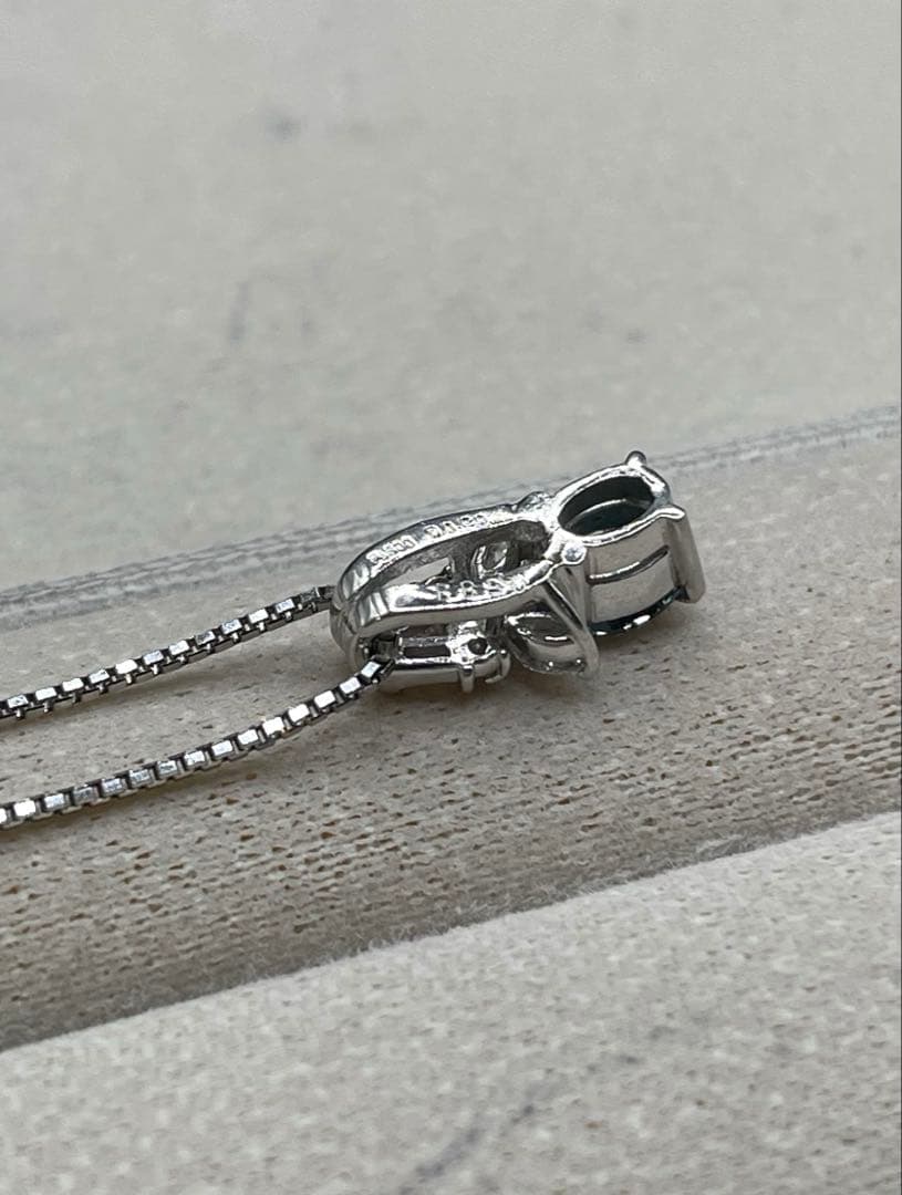 専用JA134★高級 大粒アレキサンドライト0.588ct D pt ヘッドソ付