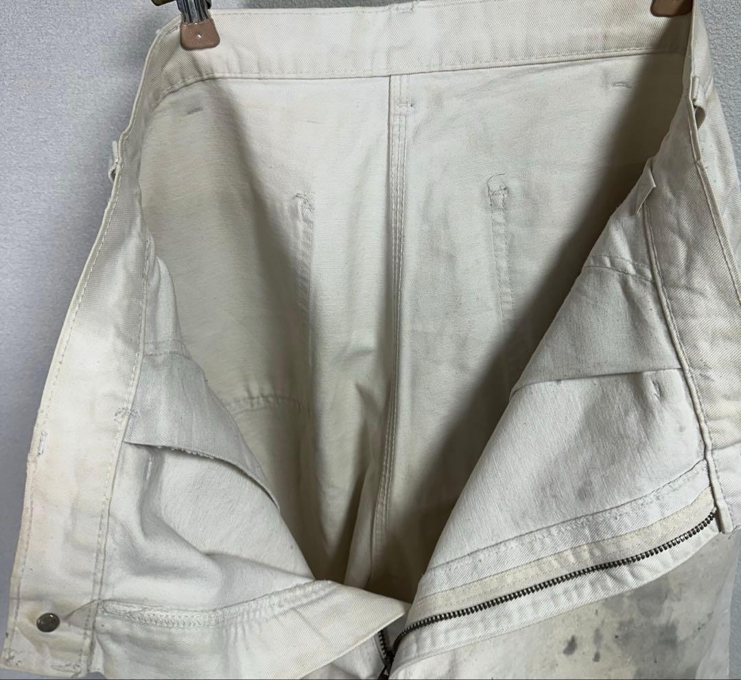 70s 80s OSHKOSH ペインターパンツ TALON アメカジ バイカー