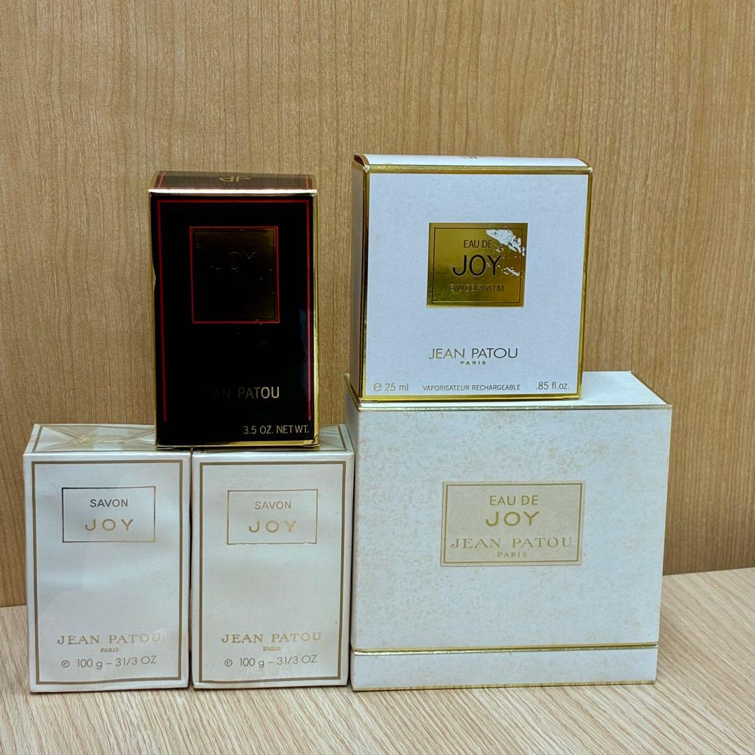 □JEAN PATOU ジャンパトゥ 香水 2点 / 石鹸 3点セット
