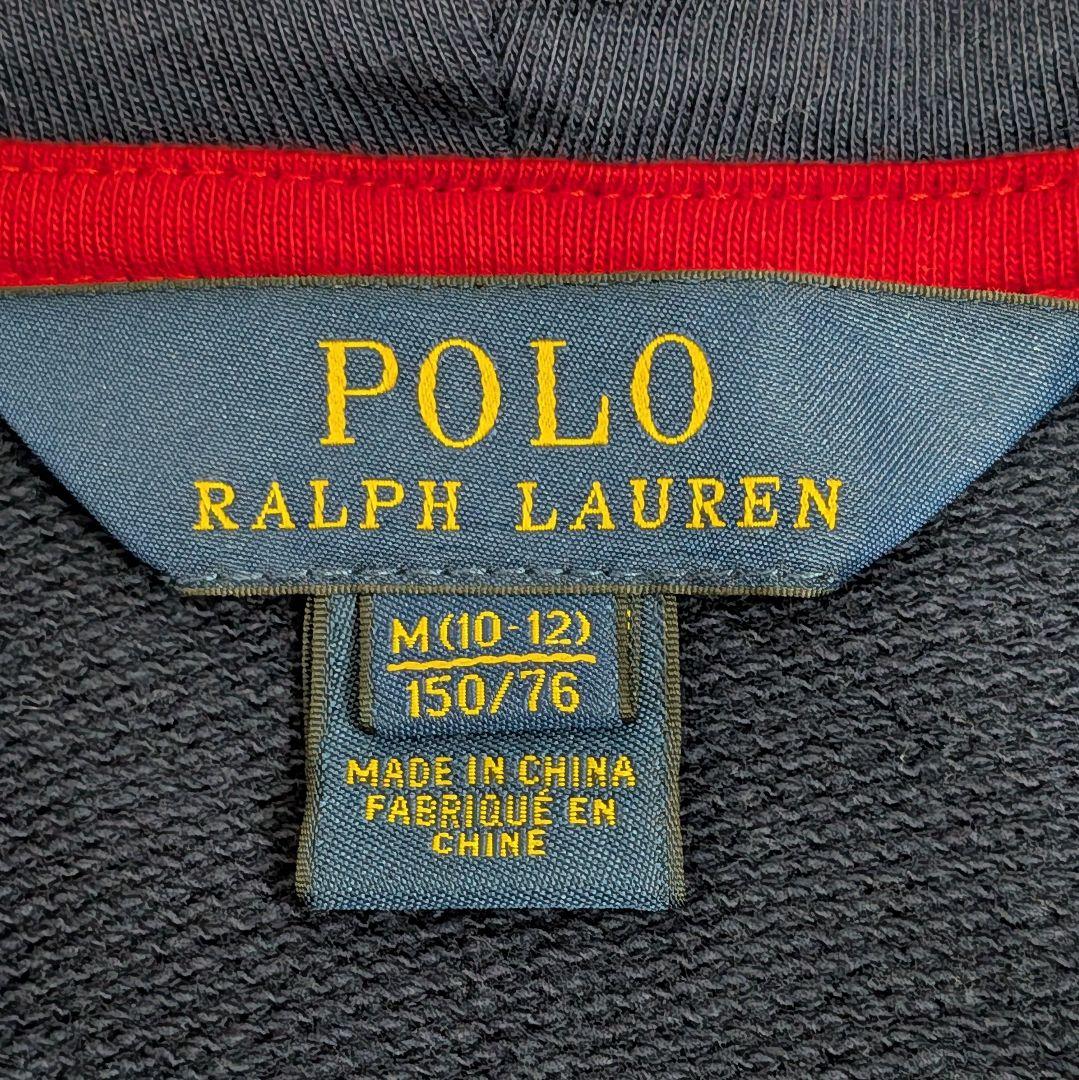 ポロラルフローレン ビッグポニー ジップパーカー 刺繍 ワッペン Y2K
