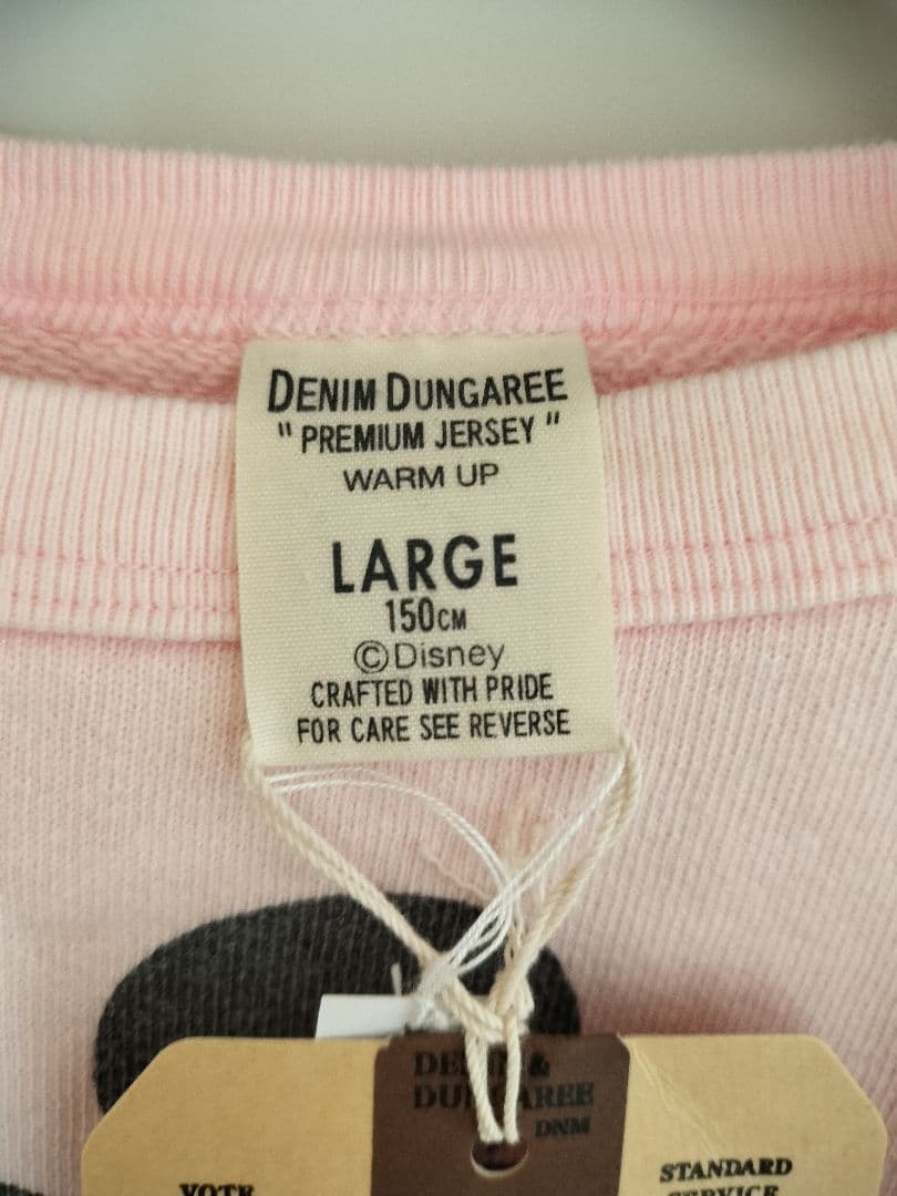 新品未使用★デニム&ダンガリー150 ミッキー ゴートゥーハリウッド FITH