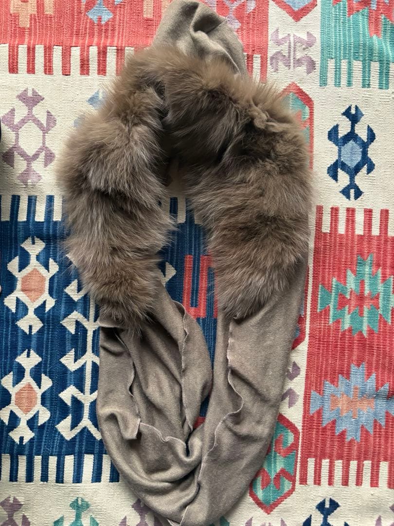 【archive】g.o.a style raccoon fur snood