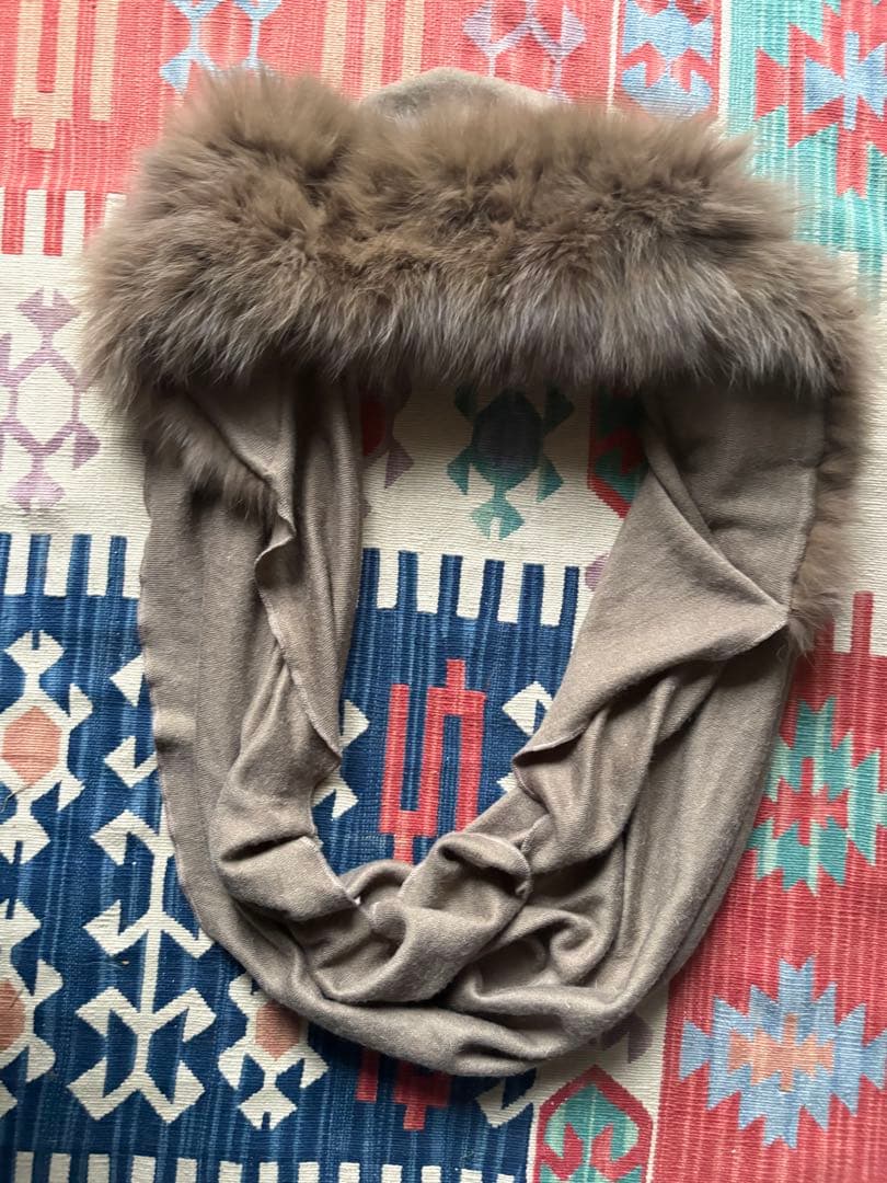 【archive】g.o.a style raccoon fur snood