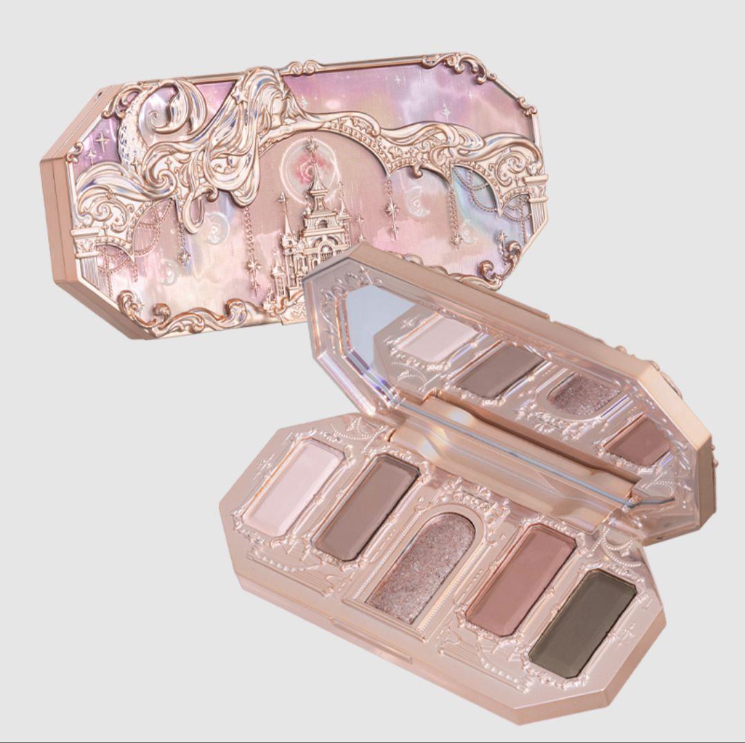 フラワーノーズ 月光人魚 + ストロベリーロココ アイシャドウ 3点セット