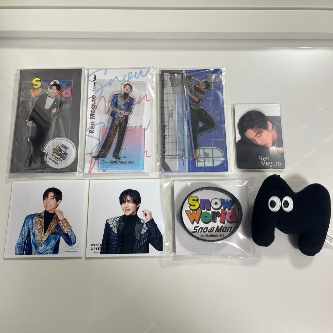 ★新品★Man　 World　目黒連　アクスタ　他