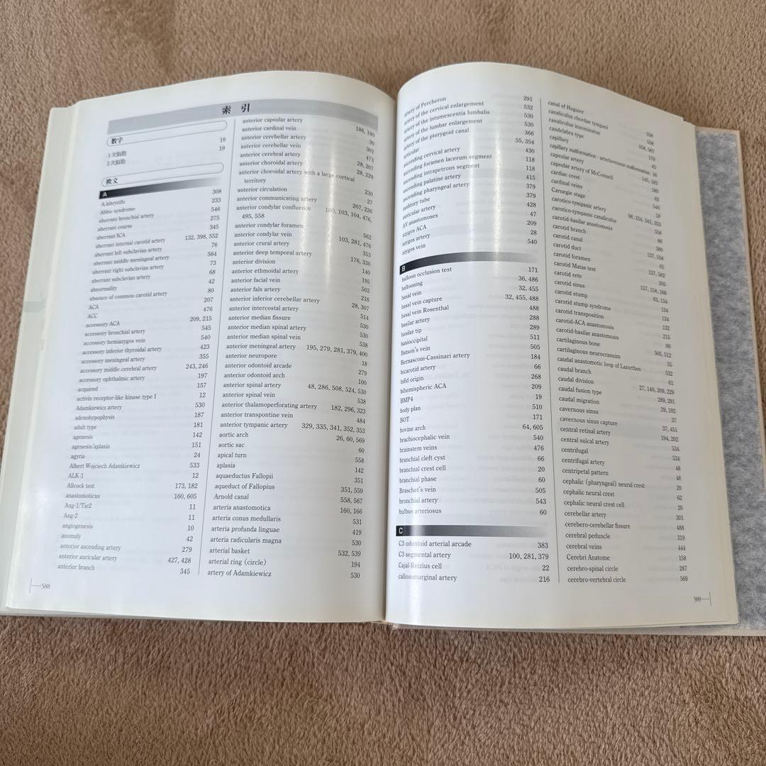 医学書　脳脊髄血管の機能解剖 増補版