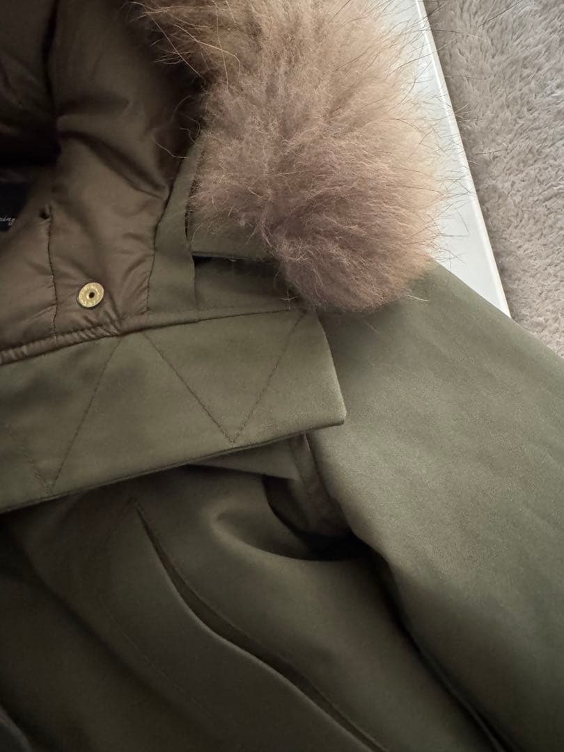 green label relaxing撥水マウンテンダウンコート