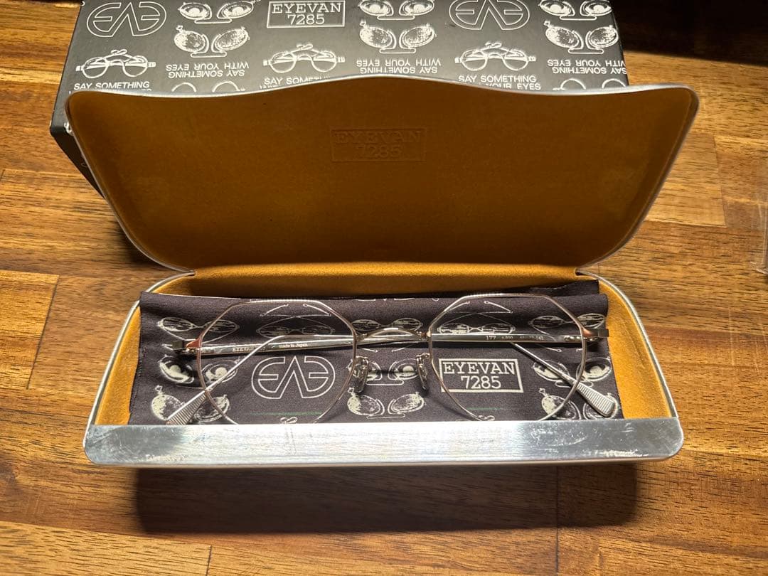 【EYEVAN 7285】model.177 col.800 2度着用美品