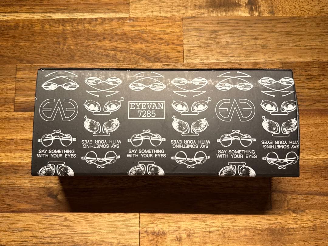 【EYEVAN 7285】model.177 col.800 2度着用美品