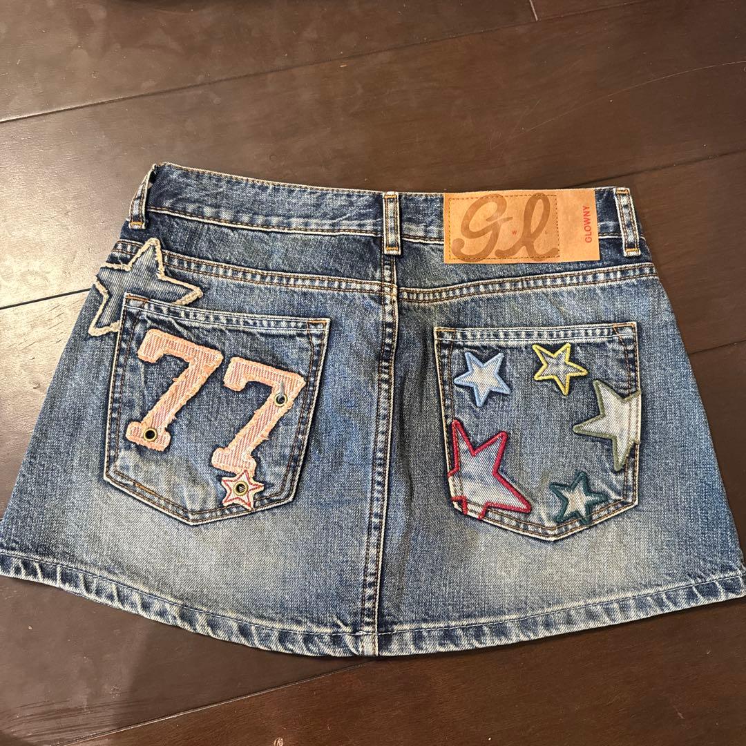 ♡Glowny WESTERN MINI SKIRT♡