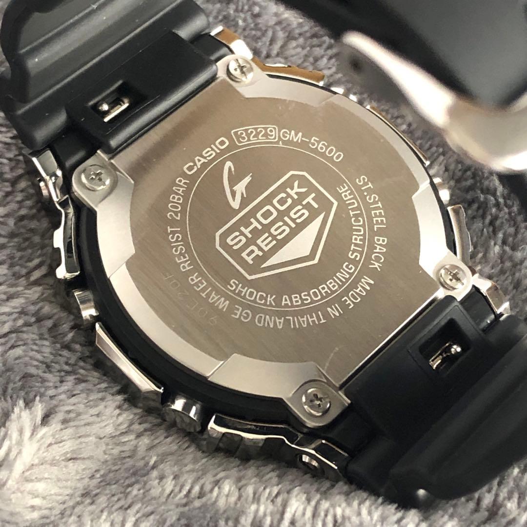 メタルベゼル［目立つキズなし］GM-5600 CASIO G-SHOCK