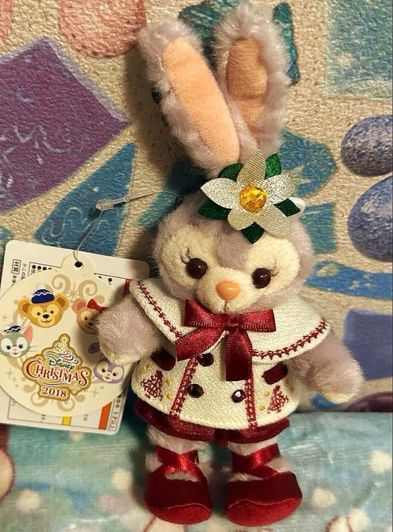 ディズニーシー イッツクリスマスタイム 2018年　ステラルー ぬいぐるみバッジ