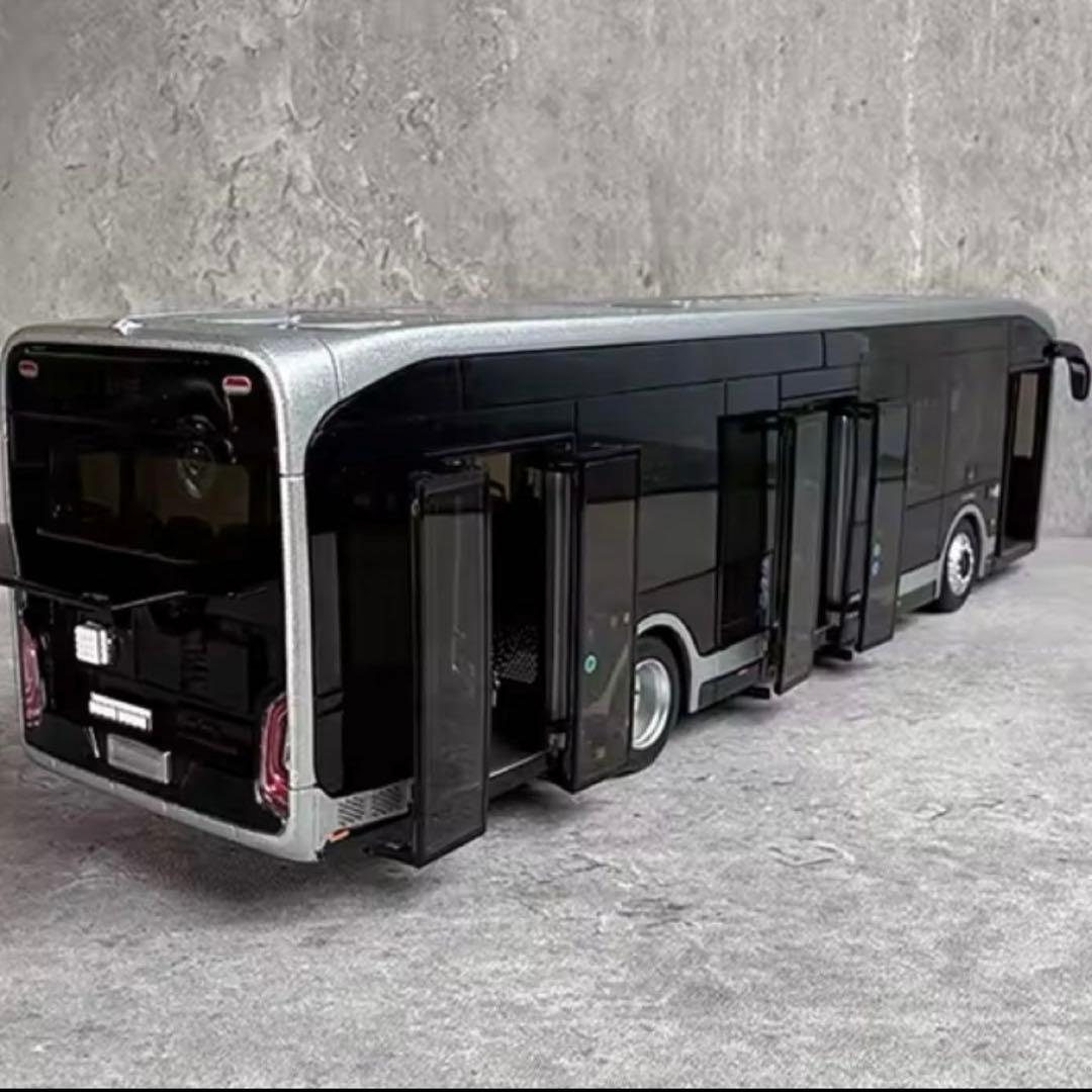 YUTONGバスモデルU12海外版ダイヤモンドモデル1:42バス純電気バスモデル