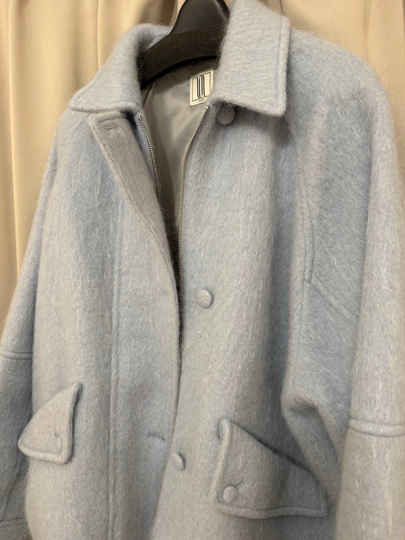 ジャケット・アウター ameri UND MOHAIR SHAGGY FLIGHT JACKET