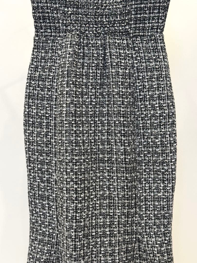 ワンピース yilon TWEED LACE MERMAID DRESS