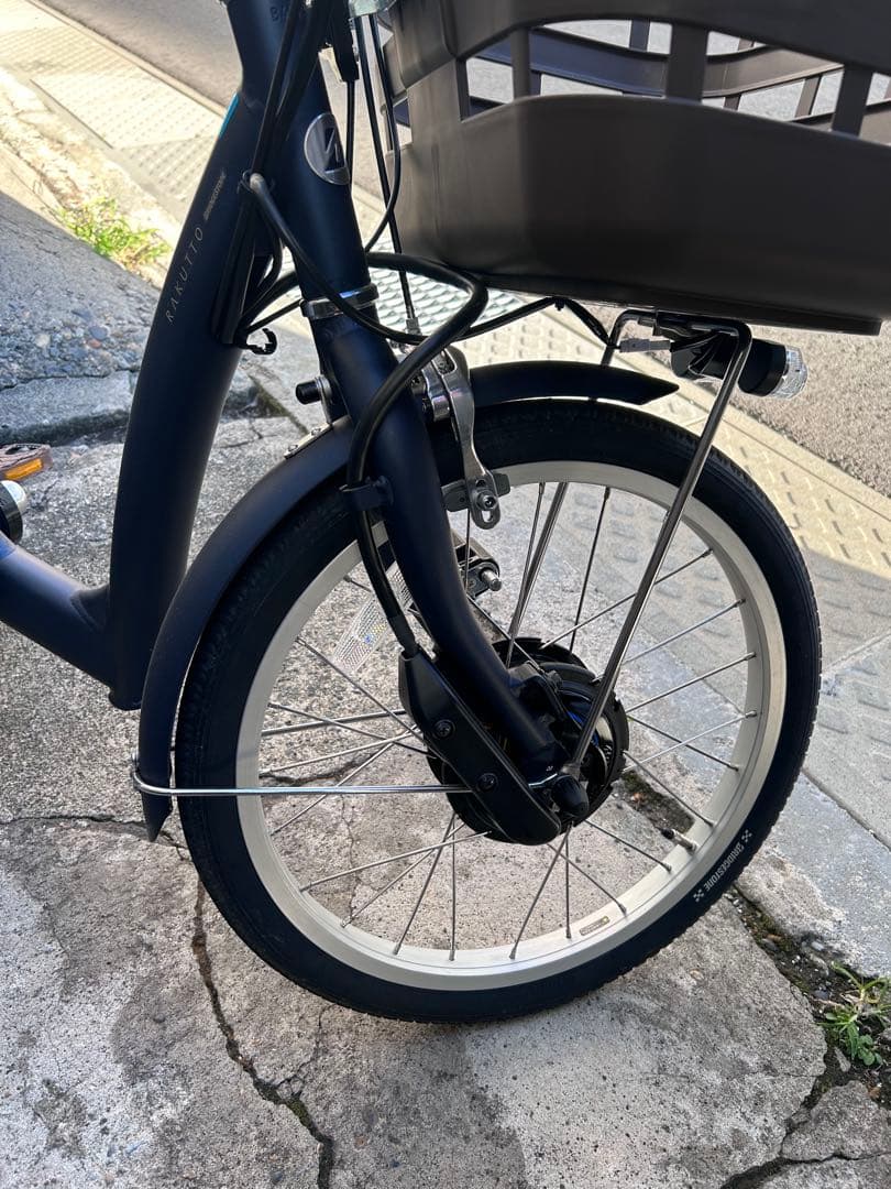 ブリヂストンの電動アシスト自転車「RAKUTTO（ラクット）」三輪車　25万購入