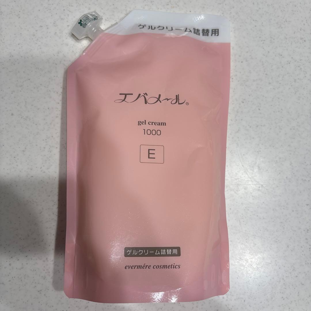 未使用品　エバメール　ゲルクリーム　詰替1000g
